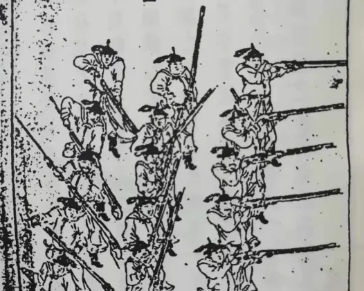 明朝时,军队已经全面火器化